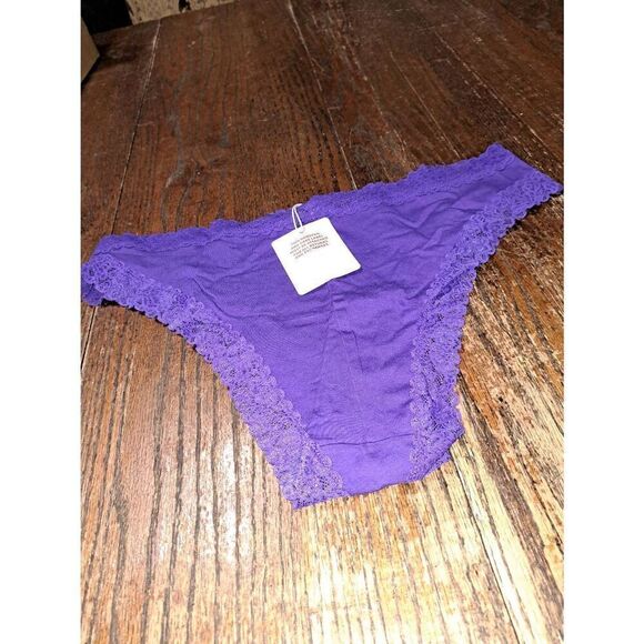 New 2X Savage X Fenty Taboo Blue Cotton Essentials Cheeky Panties Panties NWT - Picture 7 of 7
